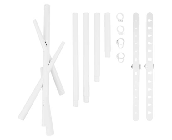 Maclean TV Floor Stand/Mount, 37–80", max. VESA 600x400, max. 60 kg, MC-182 W Крепления для телевизоров