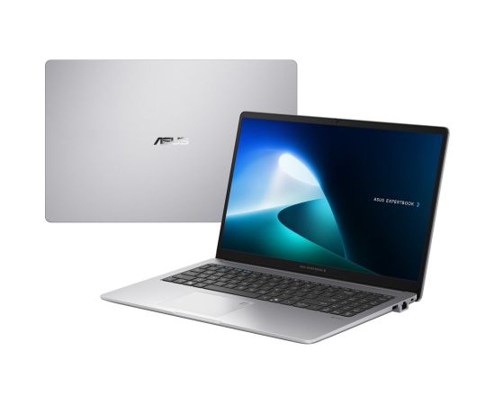 ASUS ExpertBook P1503CVA-S72319X Core 5 210H 15.6"FHD Wide view 60Hz 300nits AG 16GB DDR5 SSD512 Intel Graphics Cam720p 50WHrs W11Pro Misty Grey 3Y OnSite Portatīvie datori