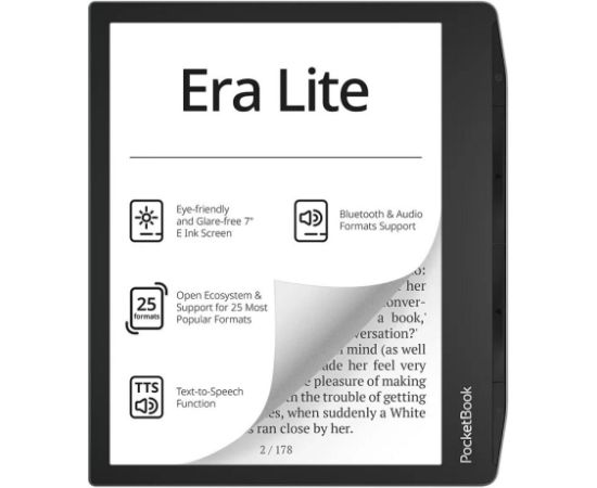 E-reader PocketBook Era Lite 710 7" 16GB WI-FI Stone Green Elektroniskās grāmatas