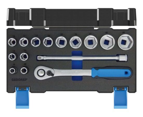 Uzgaļu komplekts Gedore 3014347; 1/2''; 15 gab. Механические инструменты