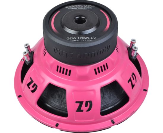 Ground Zero GZIW 12XSPL-D2 PINK Автомобильные сабвуферы