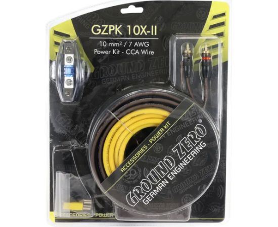 Ground Zero GZPK 10X-II Cable Kit 10mm2 Автомобильные усилители звука
