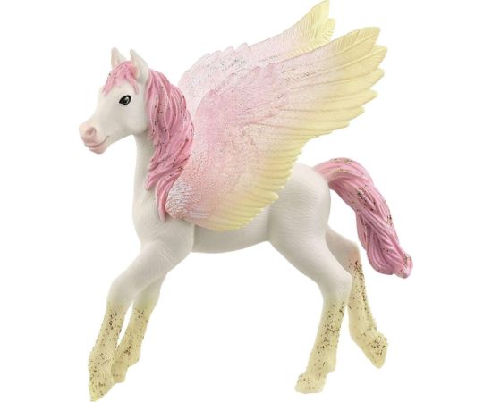Figurka Schleich Pegaz wschodzącego słońca źrebię Figūriņas un varoņi