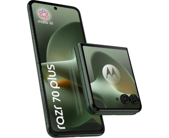 Motorola Razr 70 Plus Viedtālrunis 12GB / 512GB Mountain View Green Mobilie telefoni