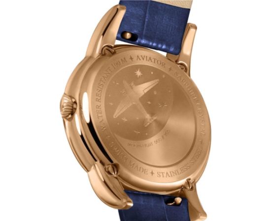 AVIATOR Douglas Moonflight Gemstone Edition Blue Sapphire V.1.33.2.416.4 Rokas pulksteņi 