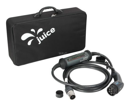 Juice Technology JUICE BOOSTER 2 incl. case (anthracite/black, 1.4 - 22 kW, 3.1 meter cable) Elektro Auto lādēšanas piederumi