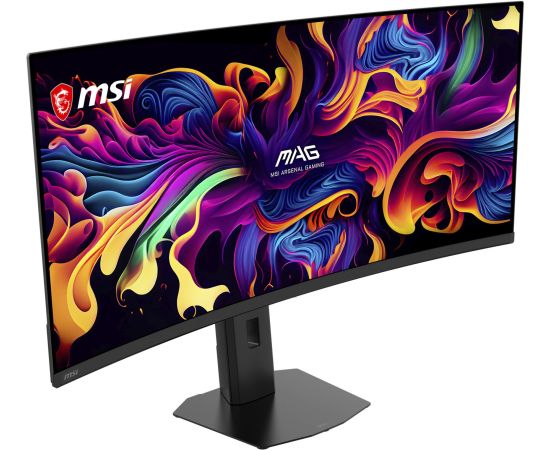 MSI MAG 341CQPDE QD-OLED X28 (86.8 cm (34 inch), black, UWQHD, curved, USB-C, HDMI, DP, 280Hz panel) Monitori