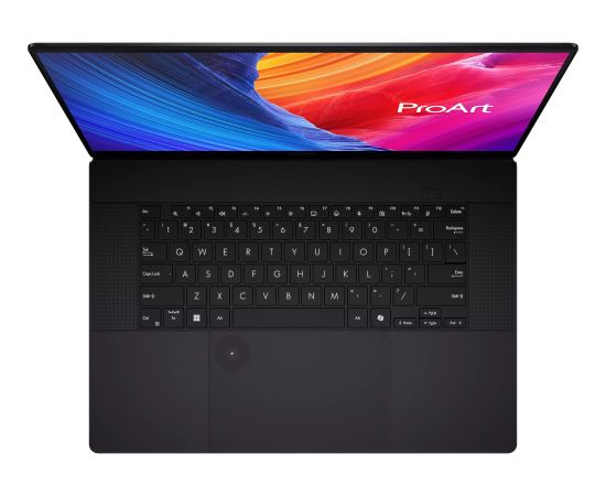 Asus ProArt P16 (H7606WX-SE008X) (black, AMD Ryzen AI 9 HX 370, NVIDIA GeForce RTX 5090, 64 GB LPDDR5X, 2 TB (2 TB SSD), Windows 11 Pro) - German - DE Layout Portatīvie datori