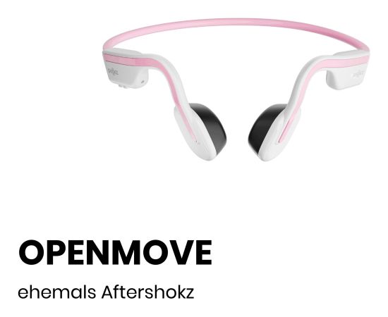 Shokz OpenMove, headphones (pink, Bluetooth, USB-C) Jaunumi - Audio-Video
