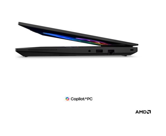 Lenovo ThinkPad T16 G5 AMD Black 16 " IPS WUXGA 1920 x 1200 pixels Anti-glare AMD Ryzen AI 5 PRO 440 16 GB SODIMM DDR5 Solid-state drive capacity 512 GB AMD Radeon 840M Graphics Windows 11 Pro 802.11be Bluetooth version 5.4 LTE Upgradable Keyboard languag Portatīvie datori
