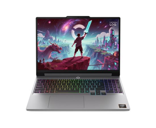 Lenovo LOQ 15AHP11 AMD Luna Grey 15.3 " IPS WUXGA 1920 x 1200 pixels Anti-glare AMD Ryzen 7 250 16 GB SODIMM DDR5 Solid-state drive capacity 512 GB NVIDIA GeForce RTX 5060 GDDR7 8 GB Windows 11 Home 802.11ax Bluetooth version 5.3 Keyboard language Nordic  Ноутбуки