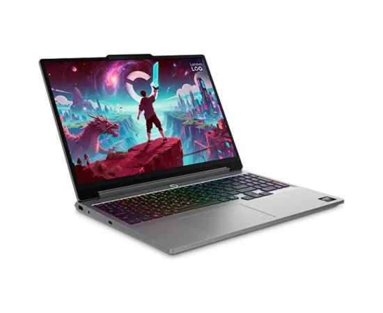 Lenovo LOQ 15AHP11 AMD Luna Grey 15.3 " IPS WUXGA 1920 x 1200 pixels Anti-glare AMD Ryzen 7 250 16 GB SODIMM DDR5 Solid-state drive capacity 512 GB NVIDIA GeForce RTX 5060 GDDR7 8 GB Windows 11 Home 802.11ax Bluetooth version 5.3 Keyboard language Nordic  Ноутбуки
