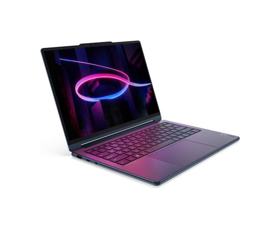 Lenovo Yoga 9 2‑in‑1 14IPH11 Intel Cosmic Blue 14 " OLED Touchscreen 2.8K WQXGA+ 2880 x 1800 pixels Glossy Intel Core Ultra 7 355 32 GB Soldered LPDDR5X Solid-state drive capacity 1000 GB Intel Graphics Windows 11 Home 802.11be Bluetooth version 5.4 Keybo Portatīvie datori