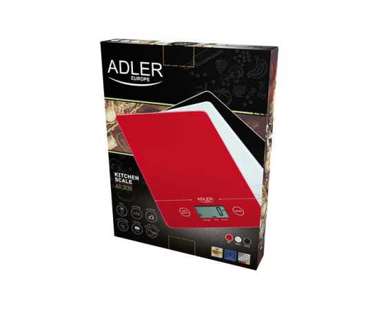 Adler AD 3138 w Maximum weight (capacity) 5 kg White Кухонные весы