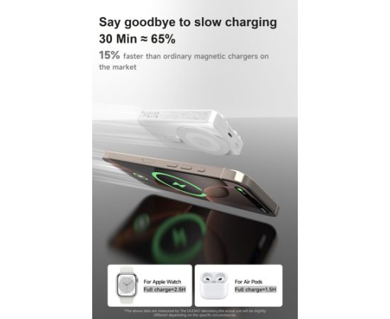 Внешний аккумулятор Power Bank Dudao K29 MagSafe 20W 10000mAh серый Power-банки
