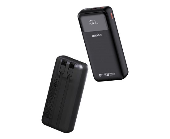 Внешний аккумулятор Power Bank Dudao K15 Pro 22.5W 20000mAh черный Power-банки