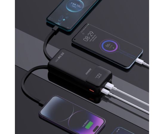 Внешний аккумулятор Power Bank Dudao K15 Pro 22.5W 20000mAh черный Power-банки