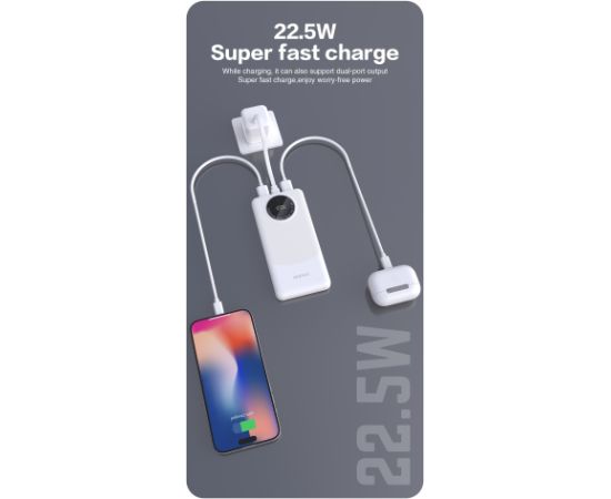 Внешний аккумулятор Power Bank Dudao K12 22.5W 10000mAh черный Power-банки