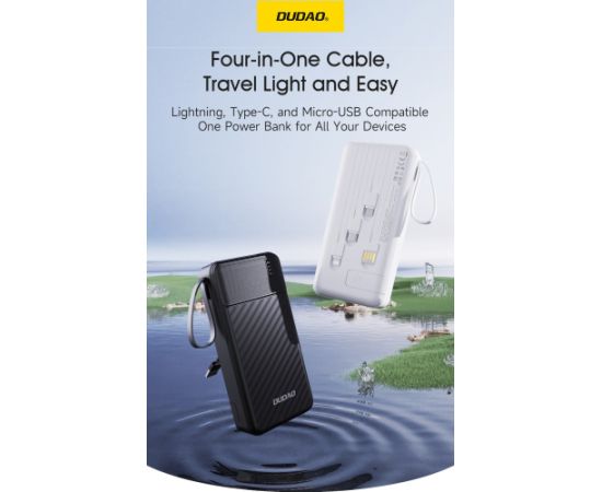 Внешний аккумулятор Power Bank Dudao K11 Pro 10W 20000mAh черный Power-банки
