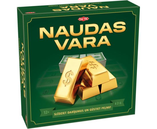 TACTIC galda spēle - Naudas vara (latviešu valodā) Galda spēles