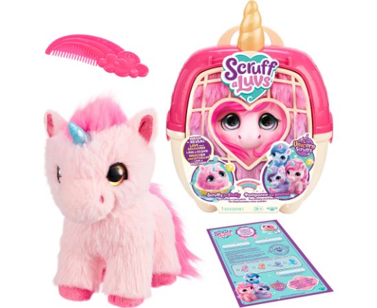 SCRUFF-A-LUVS мягкий домашний любимец, Единорог, 19 см Новости - Детские товары