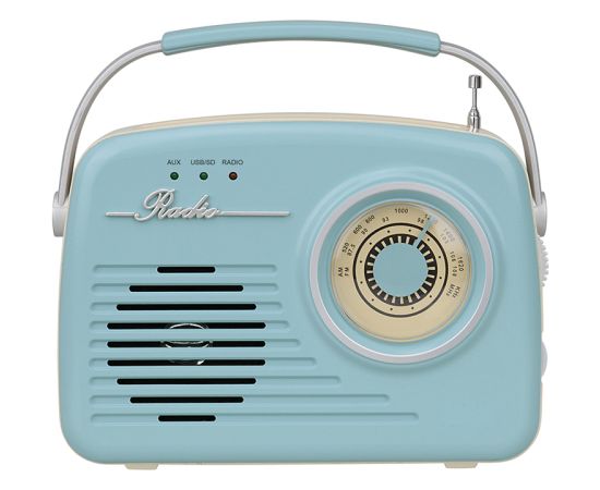 Setty Bluetooth speaker with radio Retro P350 Blue Jaunumi - Audio-Video