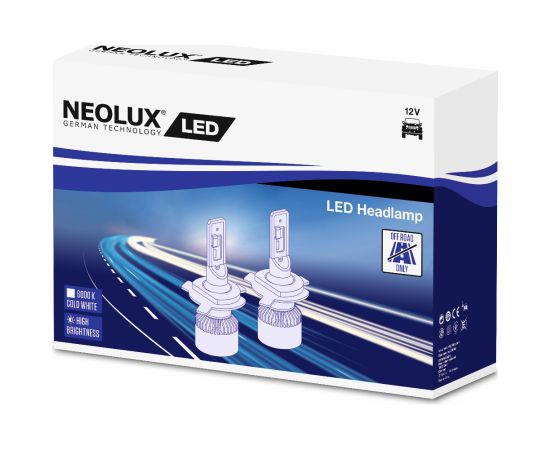 Neolux H7 LED AUTOLAMPAS 18W 12V N499DWB LED PX26D 2 x KOMPLEKTS Autospuldzes