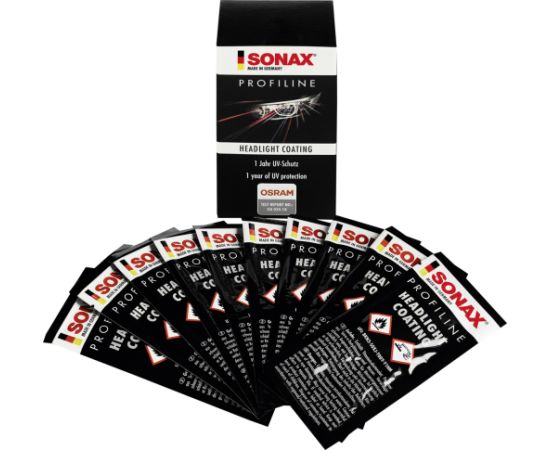 Lukturu aizsardzlīdzeklis 10x50ml Sonax Headlight Coating Autoķīmija un smērvielas