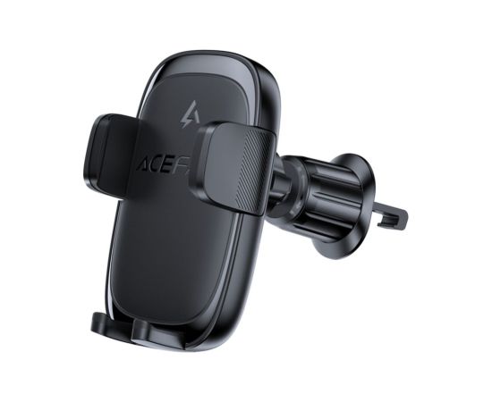 Acefast   D48 Car Air Vent Mount with Wireless Charger Black Автомобильный держатель