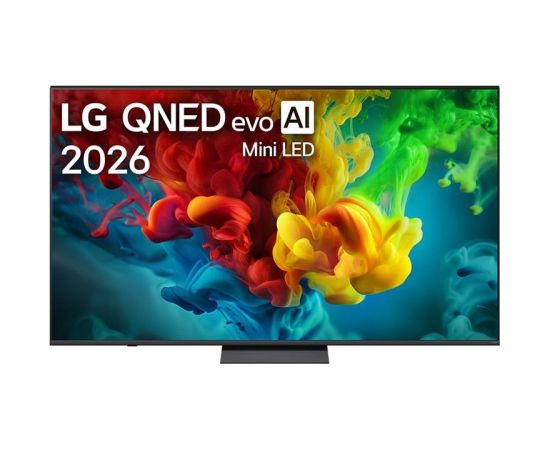 LG evo AI QNED83, 75'', 4K UHD, QNED Mini LED, black - TV Televizori