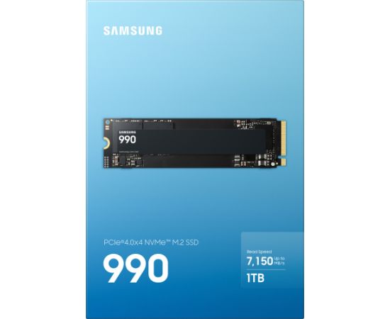 Samsung 990 1TB (PCIe 4.0 x4, NVMe 2.0, M.2 2280, internal) Жесткие диски (SSD)