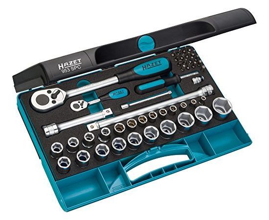 Hazet 953SPC bit set/wrench set 1/4", 47-piece. Jaunumi -Dārzam