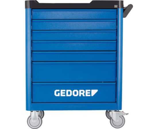 Instrumentu rati Gedore 2977311 — dziļums 180 mm, augstums 80 mm, svars 77 kg Instrumentu kastes