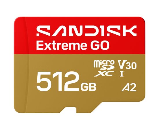 SanDisk Extreme GO 512 GB MicroSDXC UHS-I Карты памяти