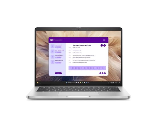 Dell Pro 14 Plus PB14250 Ultra 5 236V 14.0"FHD+ IPS 400nits Matt 16GB LPDDR5X SSD512 Arc Graphics 130V FgrPr&SmtCd IR Cam&Mic 55Wh WLAN BcklKb vPro W11Pro 3Y Pro Support Portatīvie datori