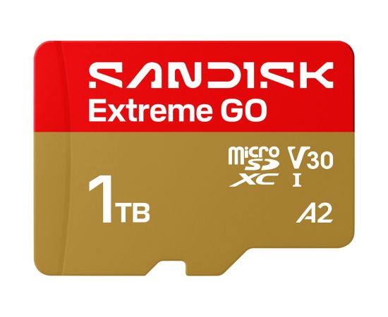 SanDisk Extreme GO 1 TB MicroSDXC UHS-I Atmiņas kartes micro SD SDHC