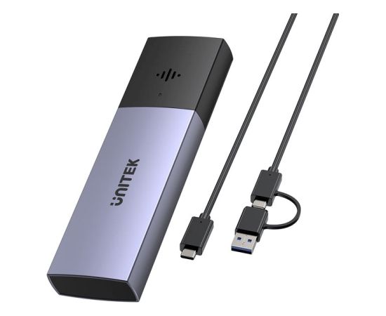 UNITEK SSD ENCLOSURE SOLIDFORCE SMART ANTI-LOSS M2 Korpusi ārējiem HDD, SSD