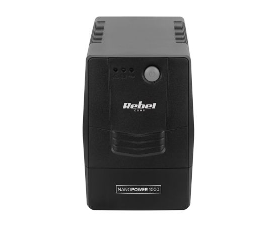 REBEL UPS Nanopower 1000 uninterruptible power supply (UPS) Line-Interactive 1000 VA 600 W 2 AC outlet(s) UPS стабилизаторы напряжения