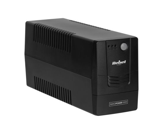 REBEL UPS Nanopower 1000 uninterruptible power supply (UPS) Line-Interactive 1000 VA 600 W 2 AC outlet(s) UPS стабилизаторы напряжения