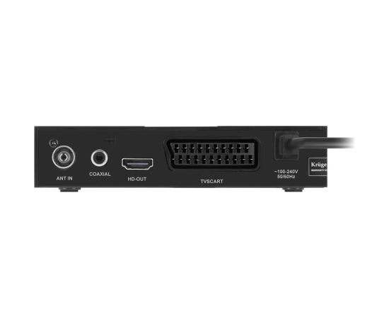Kruger&Matz DVB-T2 H.265 HEVC Tuner KM0550D Jaunumi - Audio-Video