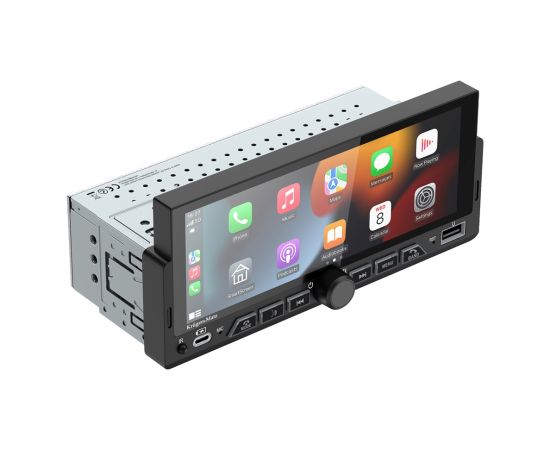 Kruger&Matz KM2017 1DIN CarPlay/AndroidAuto car radio Aудио-видео
