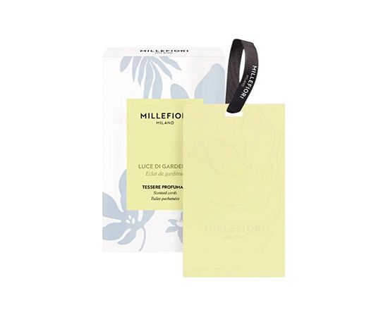 Millefiori Luce Di Gardenia Scented Cards - Vonná karta ( 3 ks ) Smaržas - NESAKĀRTOTS