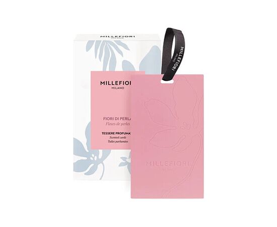 Millefiori Fiori Di Perla Scented Cards - Vonná karta ( 3 ks ) Smaržas - NESAKĀRTOTS