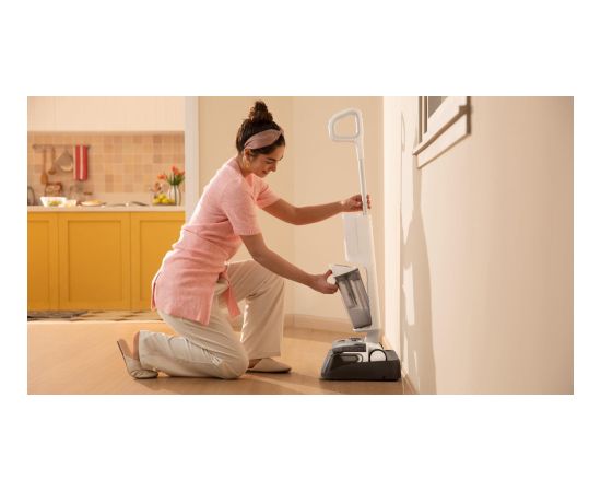 Vacuum Cleaner ROBOROCK F25 RT Gen 2 Dry&wet Stick vacuum White Bagless Battery Suction power 20000 Pa  4.2 kg WD5M19A022-00 Jaunumi Sadz. tehnika