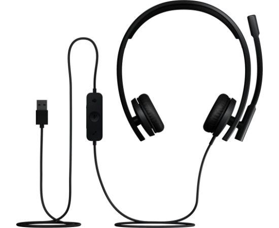 HEADSET STEREO H570E USB/BLACK 981-001430 LOGITECH Austiņas