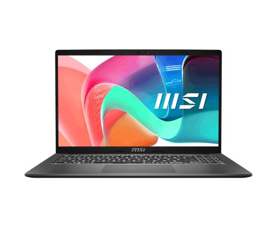 Notebook MSI Modern 15 F1MG-1241NL CPU Intel Core 5 120U 15.6 " 1920 x 1080 pixels RAM 16 GB DDR4-SDRAM SSD 512 GB Discrete graphics Not available On-board graphics Yes Numeric keypad Yes OS installed Windows 11 Home Colour Silver Weight 1.7 kg 3200 MHz M Portatīvie datori