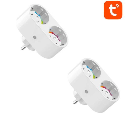 Dual smart plug WiFi Gosund SP211 (2-pack) 3500W Tuya Viedās rozetes