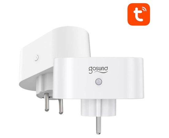 Dual smart plug WiFi Gosund SP211 (2-pack) 3500W Tuya Viedās rozetes