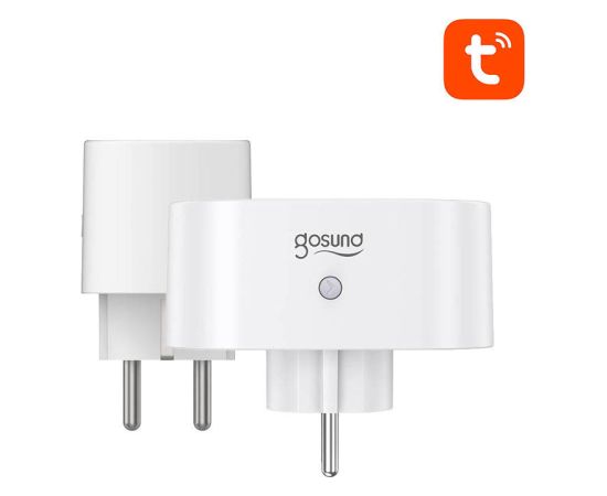 Dual smart plug WiFi Gosund SP211 (2-pack) 3500W Tuya Viedās rozetes