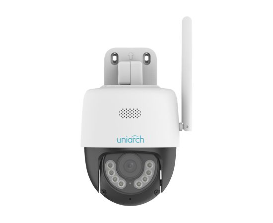 UHO P1A-M3F4D ~ Uniarch WiFi/IP kamera 3MP 4mm (IR + WHITE LED) / Atbalsta UNV NVR Video novērošanas kameras